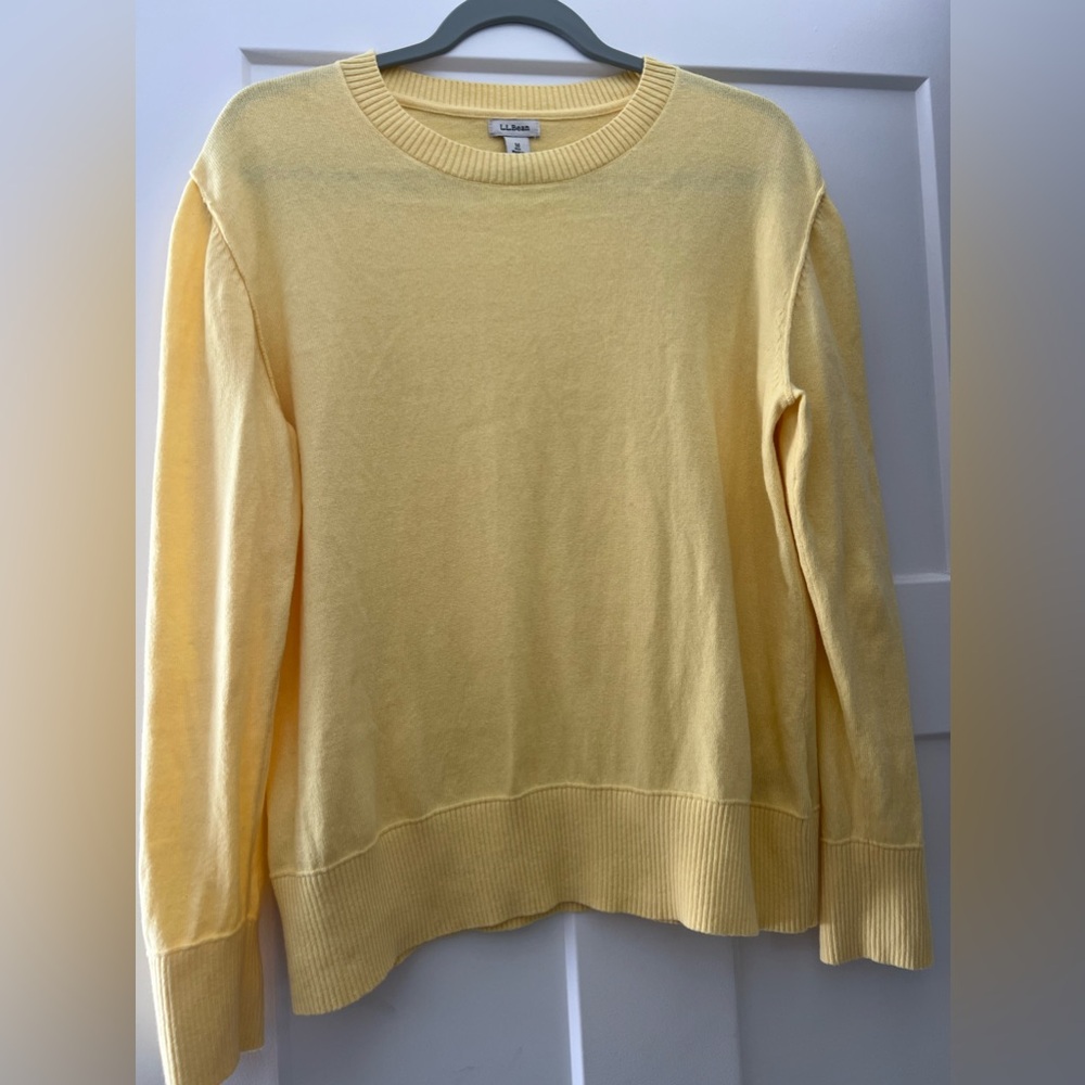 L.L. Bean Cotton/Cashmere Sweater